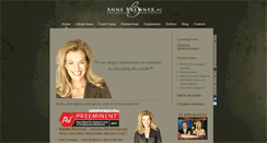 Desktop Screenshot of annebremner.com